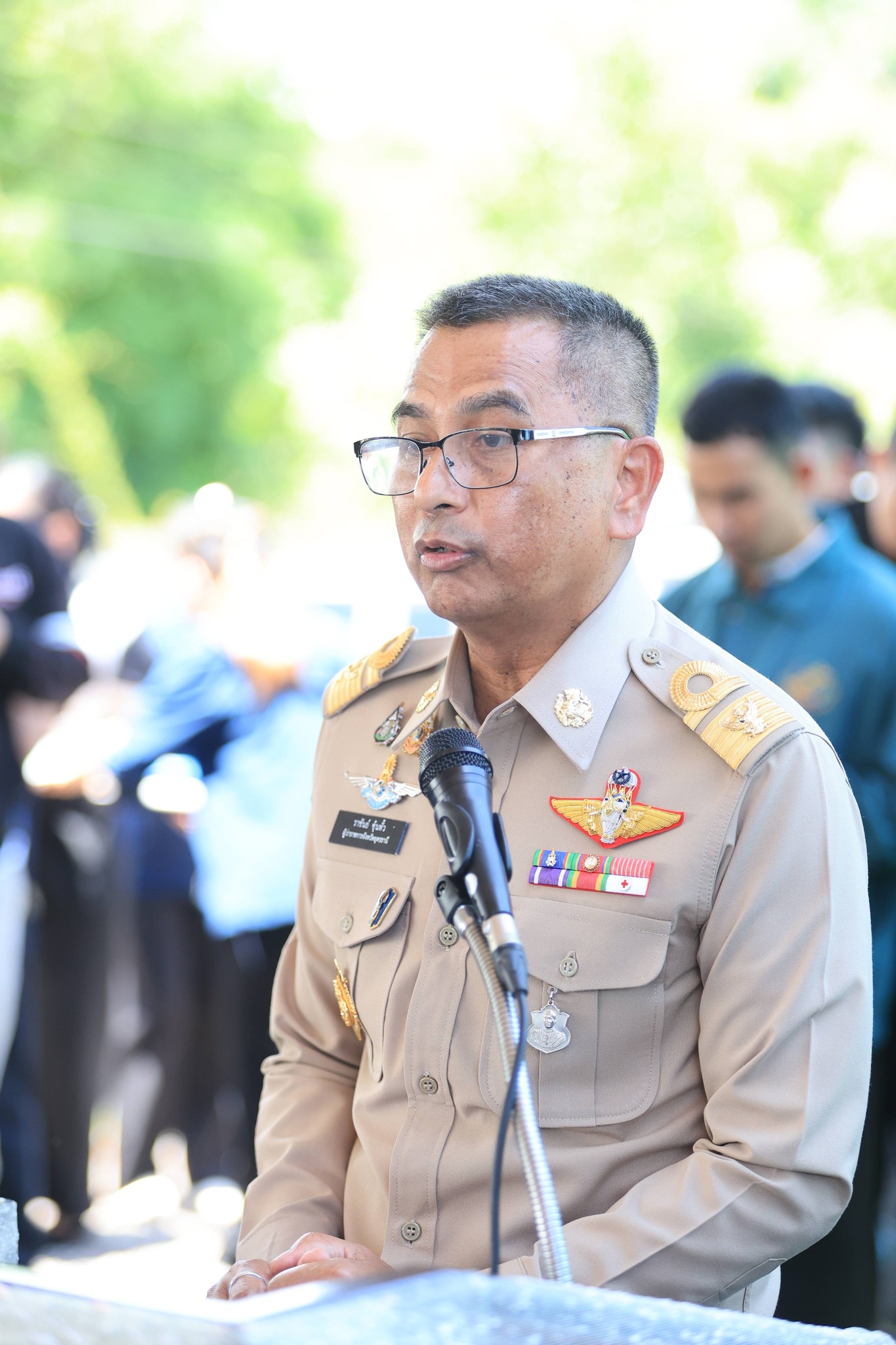 title - ส.ป.ก. ร่วมติดตาม รัฐมนตรีว่าการกระทรวงเกษตรและสหกรณ์ และคณะ ลงพื้นที่ติดตามสถานการณ์ การบริหารจัดการน้ำ จังหวัดอุดรธานี